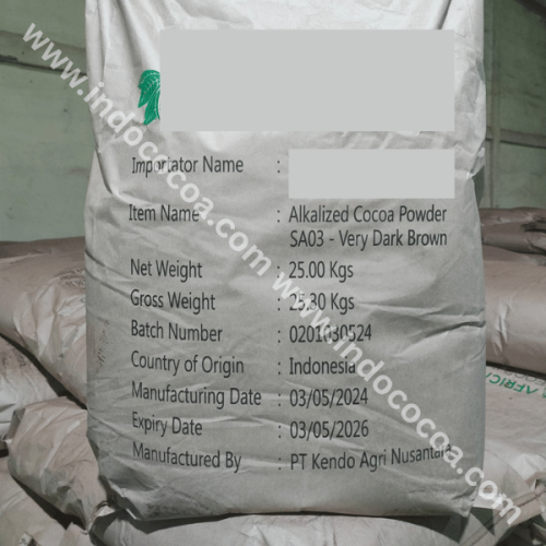 Export loading process of cocoa powder containers for shipping to Sydney Athens Istanbul and Alexandria ports